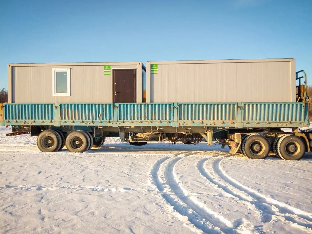 Перевозка нескольких модулей по краю