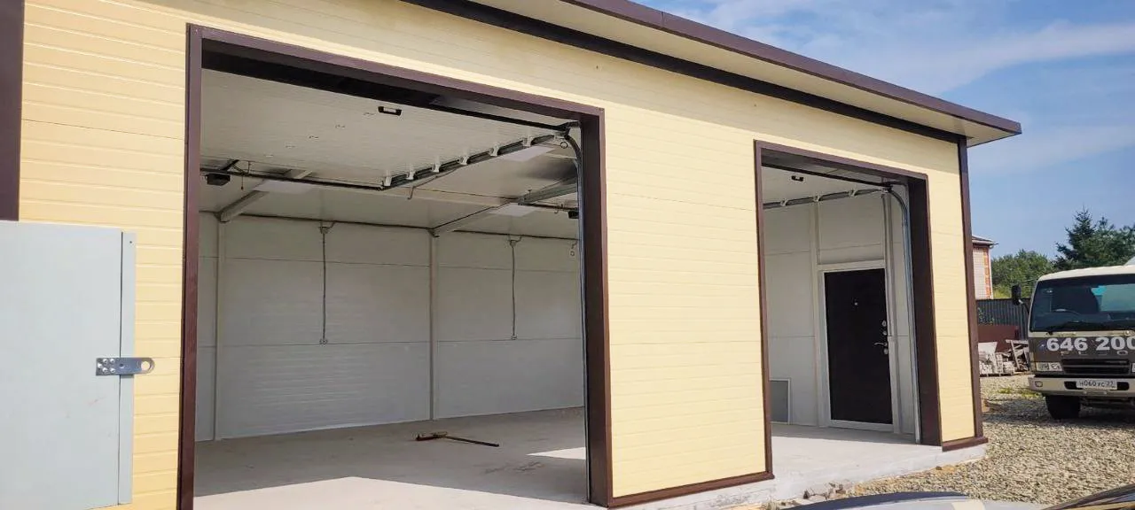 Гаражи из сэндвич панелей - изображение 5